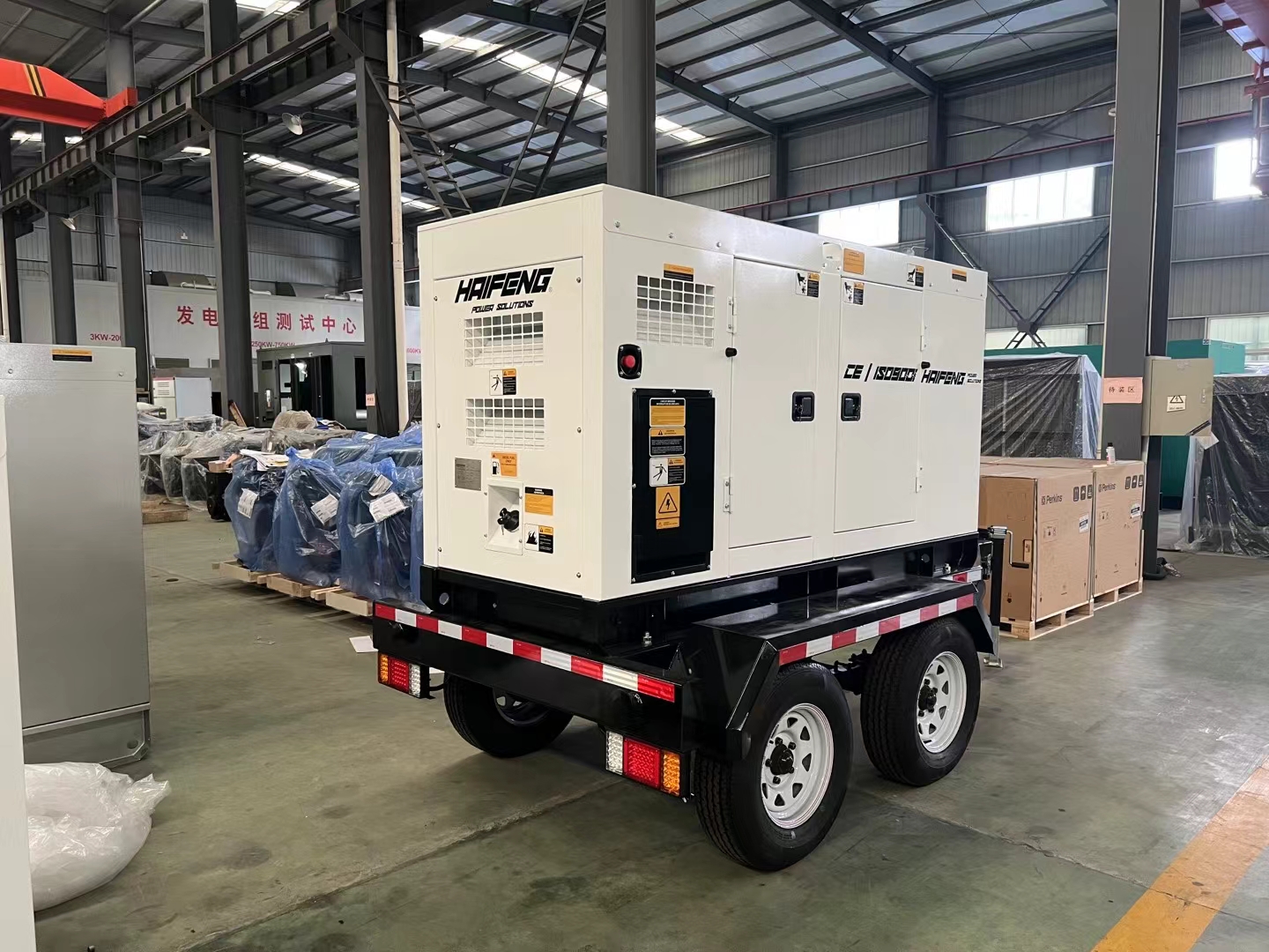 MOBILE SILENT GENERATOR SET thumb1